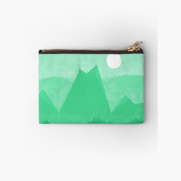 Item preview, Green Geometric Mountainous Landscape designed and sold by GiftWorks.