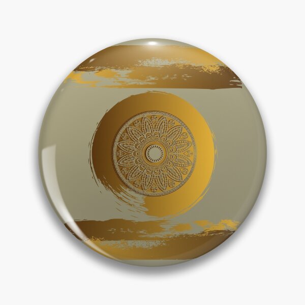 Item preview, Golden Flower Mandala designed and sold by Ksaavet.