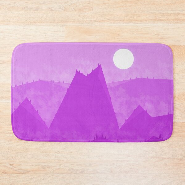 Item preview, Pink Geometric Mountainous Landscape designed and sold by GiftWorks.