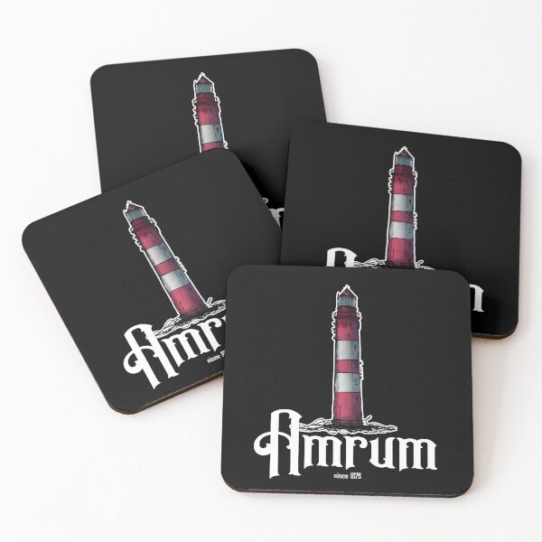 Item preview, Amrum lighthouse Urban Sketch motif North Sea Amrum designed and sold by emm-j.