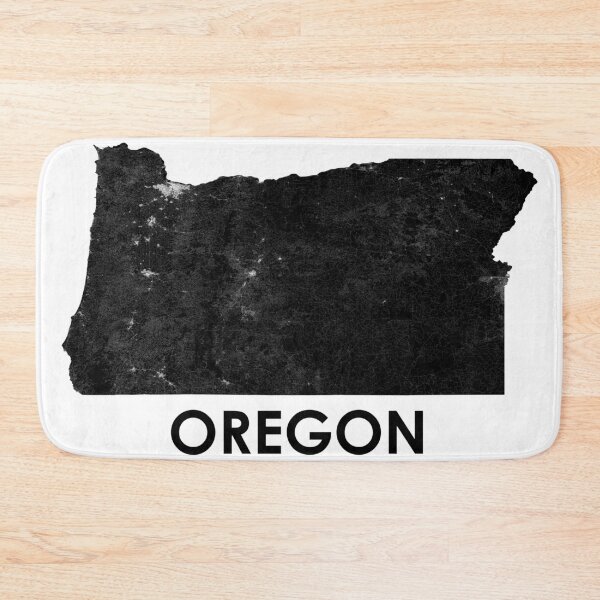 Item preview, Oregon Street Map Art designed and sold by AmazingMapArt.