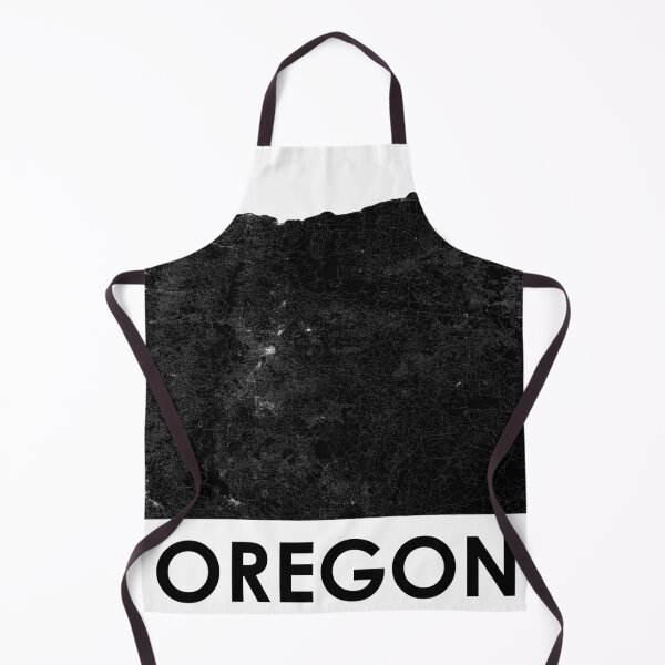Item preview, Oregon Street Map Art designed and sold by AmazingMapArt.