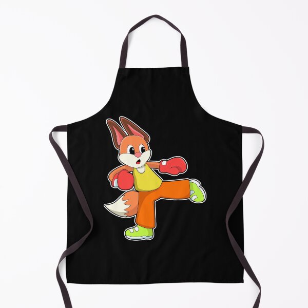 Item preview, Fox at Martial arts Boxing with Boxing gloves designed and sold by Snabdesign84.