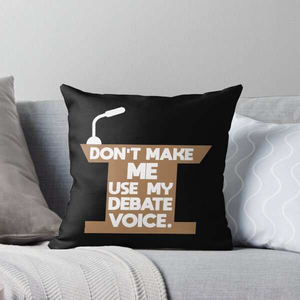 Item preview, Debate Voice Funny Debating designed and sold by CustUmmMerch.