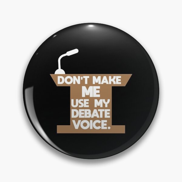 Item preview, Debate Voice Funny Debating designed and sold by CustUmmMerch.