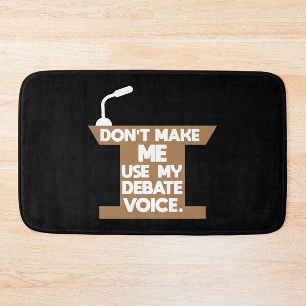 Item preview, Debate Voice Funny Debating designed and sold by CustUmmMerch.