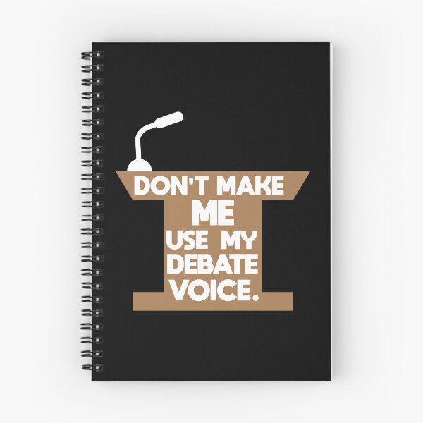 Item preview, Debate Voice Funny Debating designed and sold by CustUmmMerch.
