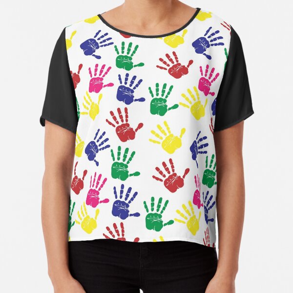 Camiseta personalizada mujer de colores - Print Huellas