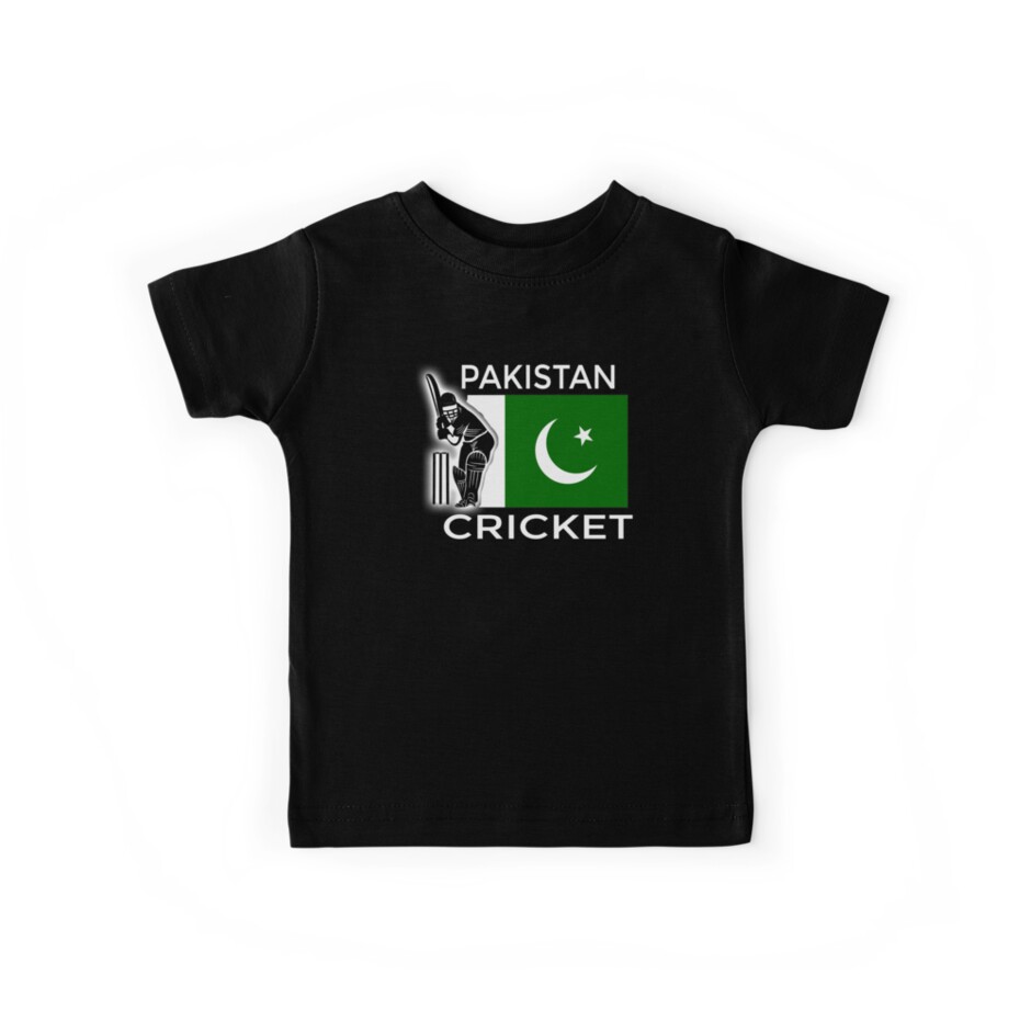 "Pakistan Cricket" Kids TShirt by SportsTShirts Redbubble