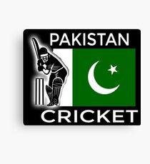 Pakistan Cricket Canvas Print