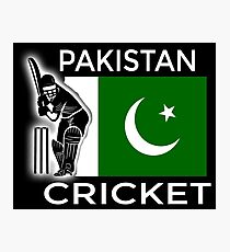 Pakistan Cricket Photographic Print