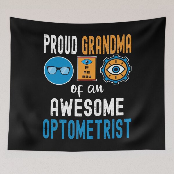 Item preview, Proud Grandma of an Awesome Optometrist designed and sold by CraftsforKai.