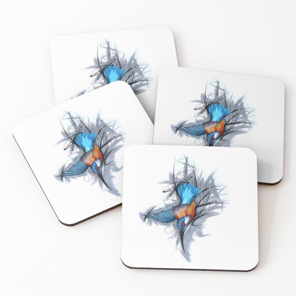 Item preview, The Kingfisher designed and sold by Rachel Greenbank.
