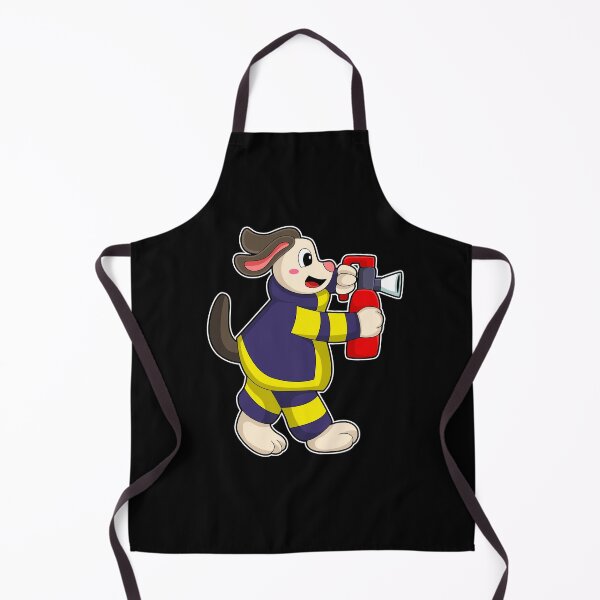 Item preview, Dog Firefighter Fire extingusher Fire department designed and sold by Snabdesign84.