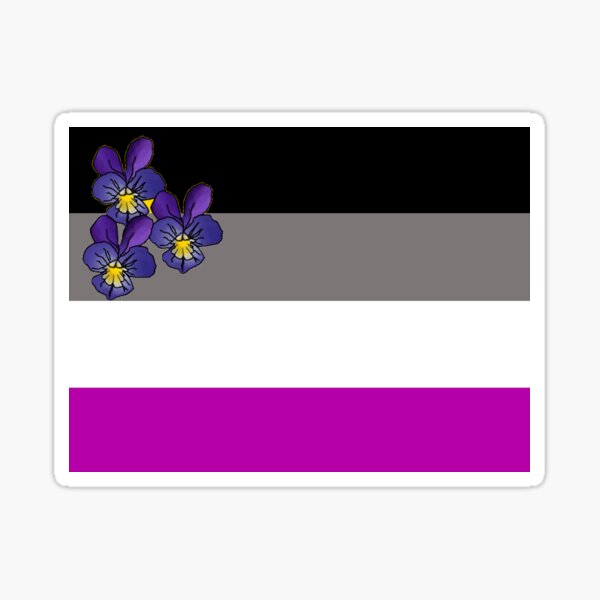 Sapphic Lesbian Asexual Flag Sticker For Sale By Tigerdaawsome5 Redbubble