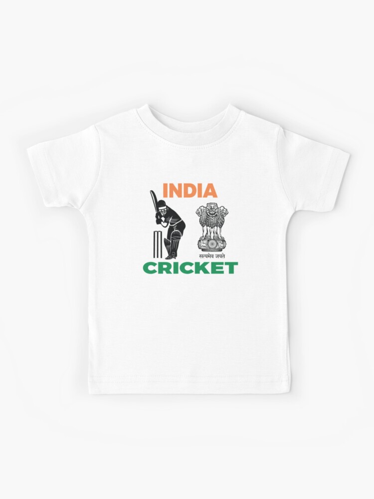 indian cricket t shirt for kids