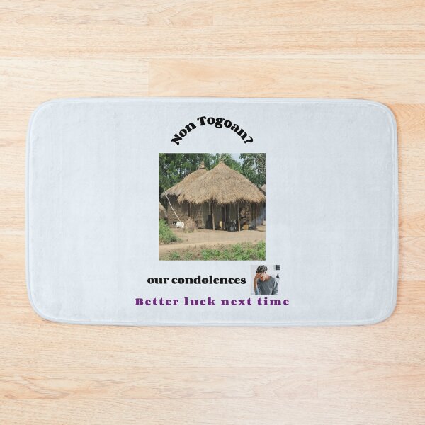 Item preview, "Condolences to non Togoans"  (black text) designed and sold by skoumpourdides.