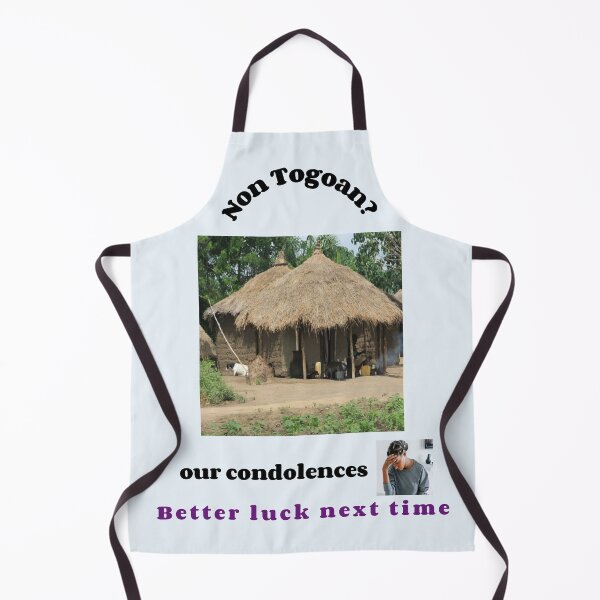 Item preview, "Condolences to non Togoans"  (black text) designed and sold by skoumpourdides.
