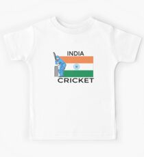 Indien Cricket Kinder T-Shirt