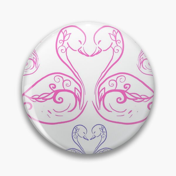 Item preview, Swan's love staying together designed and sold by CATSandHATS.