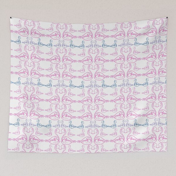 Item preview, Swan's love staying together designed and sold by CATSandHATS.
