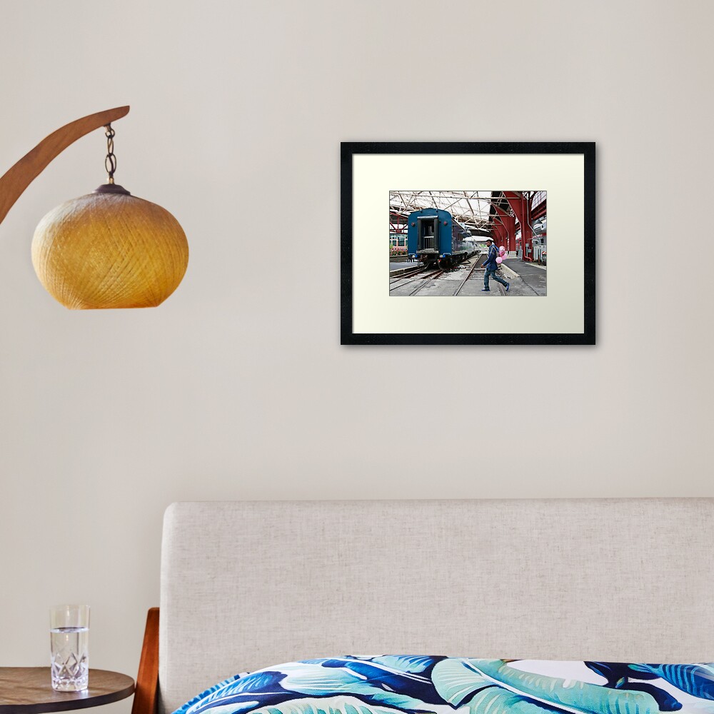 Pink Balloons Framed Art Print