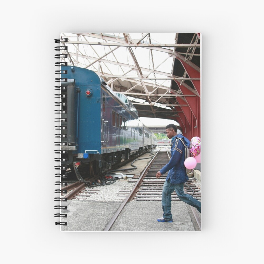 Pink Balloons Spiral Notebook