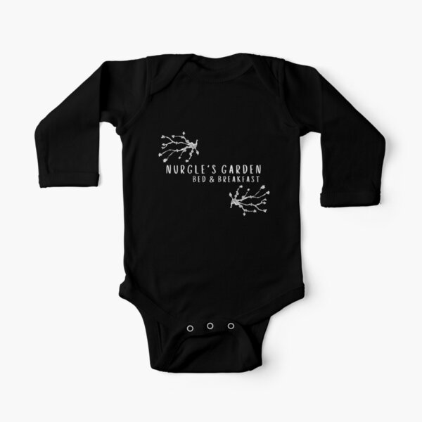 Nurgle's Garden - Bed & Breakfast Print Long Sleeve Baby One-Piece