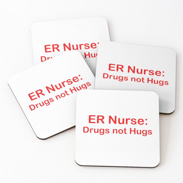 Item preview, ER Nurse: Drugs Not Hugs designed and sold by Whatsinstar.