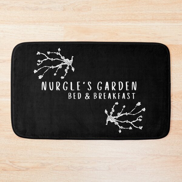 Item preview, Nurgle's Garden - Bed & Breakfast Print designed and sold by ToplineDesigns.