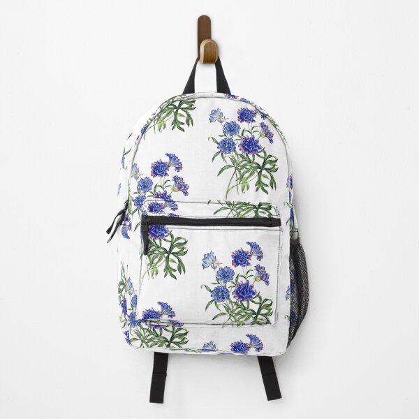 Item preview, Blue Flower Illustration Chrysanthemum designed and sold by ClassicRose.
