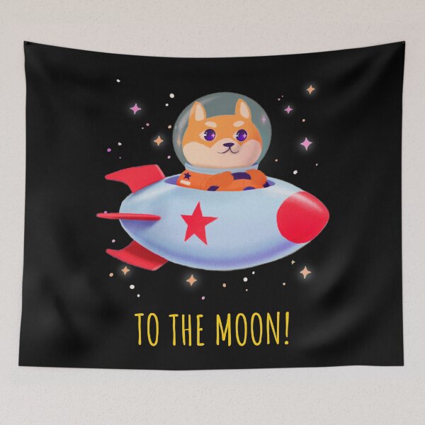 Artikelvorschau, Dogecoin schenkt Dogecoin dem Mond entworfen und verkauft von TamGustam.