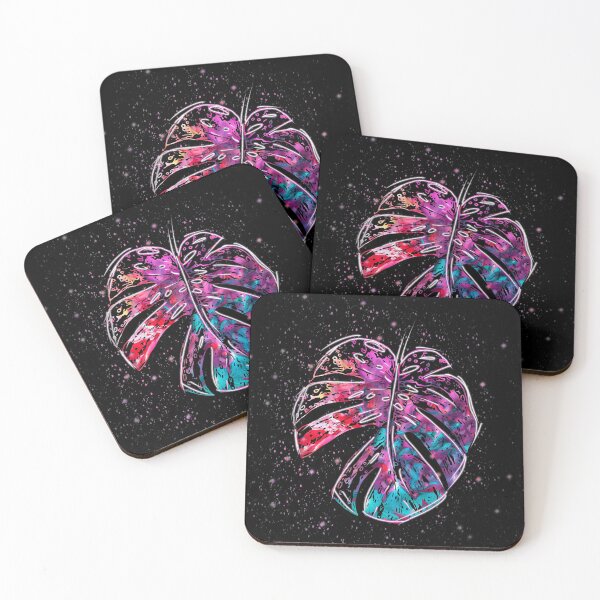 Item preview, Neon Monstera Art designed and sold by PrintInks.
