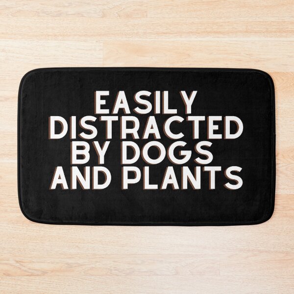 Item preview, Easily Distracted By Dogs And Plants designed and sold by aimanart.