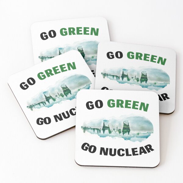 Item preview, Go Green, Go Nuclear - Support Fission, Renewable & Clean Energy! designed and sold by StockedUp.