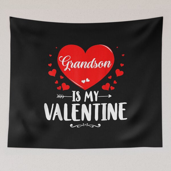 Item preview, Grandson Is My Valentine  | Gift Idea | Gift For Grandpa | Gift For Son | Gift For Grandson designed and sold by LanPhan.