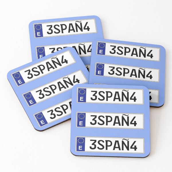 Item preview, Spain España car license plate designed and sold by Travellerz.
