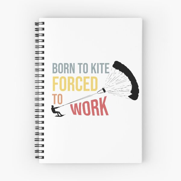 Item preview, born to kite forced to work : surfing Vintage color for boyfriend designed and sold by Houssemanthony.