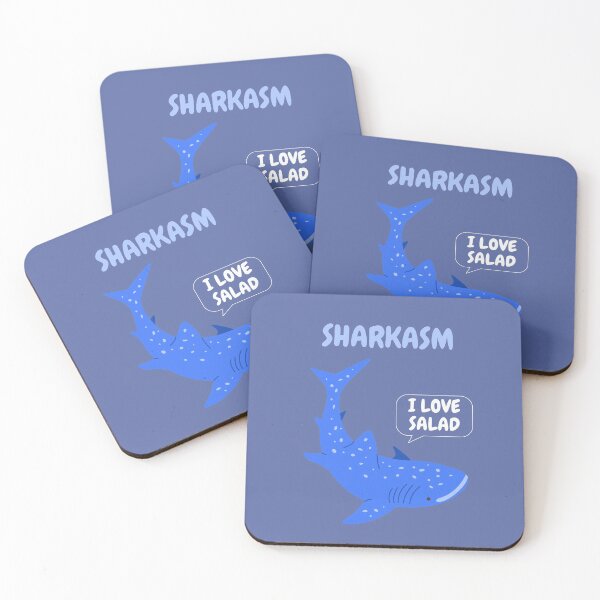 Item preview, Sharkasm I Love Salad designed and sold by ChilledTees.