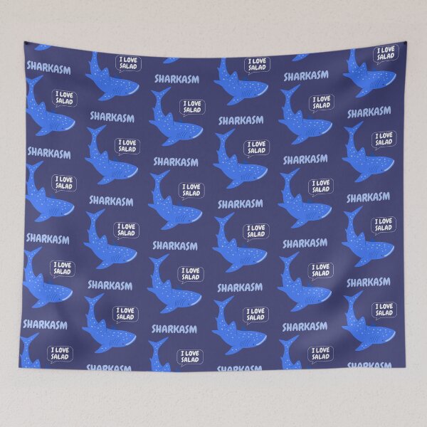Item preview, Sharkasm I Love Salad designed and sold by ChilledTees.