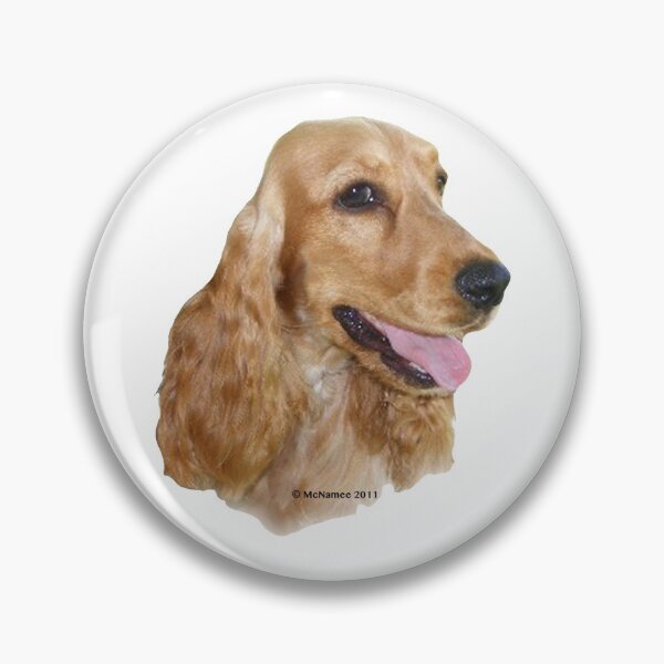 Item preview, Red English Cocker Spaniel heasdstudy designed and sold by Terry McNamee.