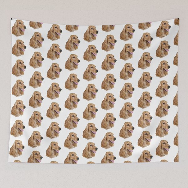 Item preview, Red English Cocker Spaniel heasdstudy designed and sold by Terry McNamee.