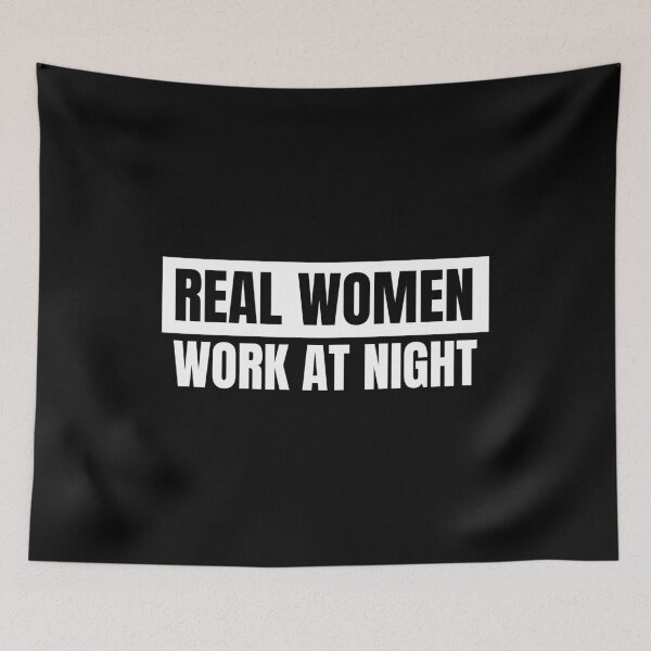 Item preview, Real women work at night / female night worker  designed and sold by portrait4you.