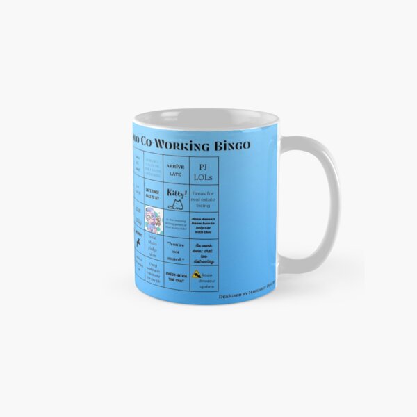 Co-working Bingo pour Mug 2021 Edition Mug classique