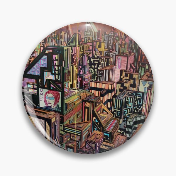 Item preview, Giant City designed and sold by NeonFeverDreams.