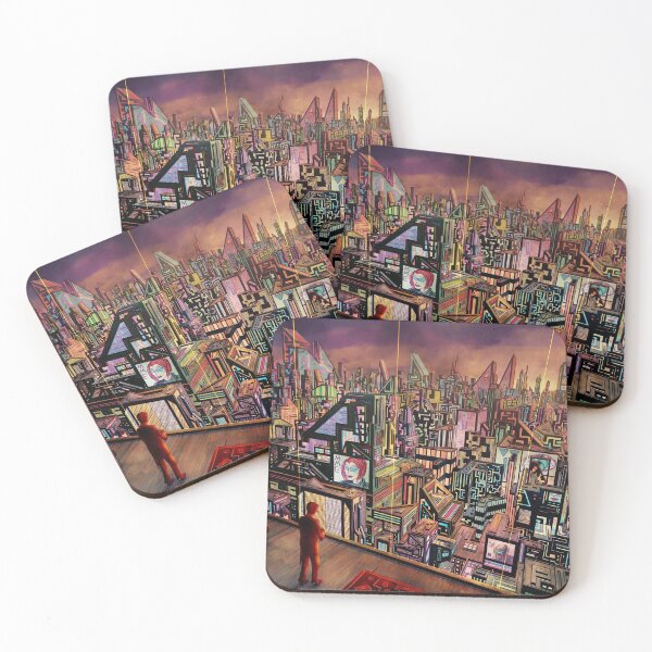 Item preview, Giant City designed and sold by NeonFeverDreams.