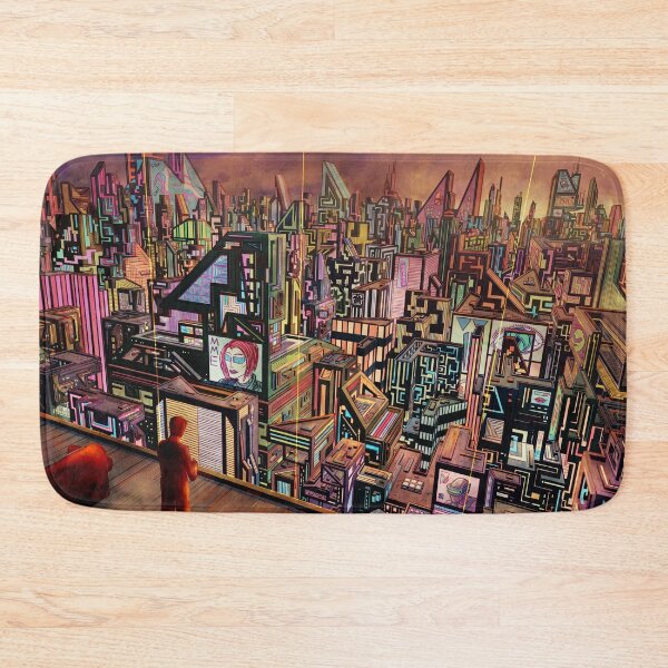 Item preview, Giant City designed and sold by NeonFeverDreams.