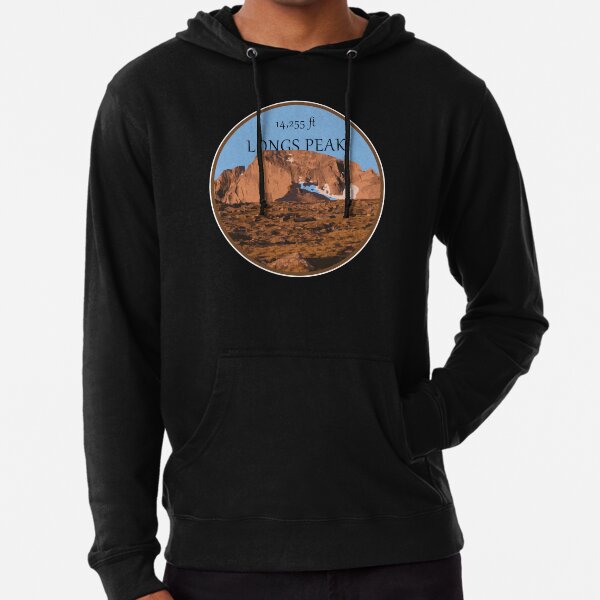 Longs Peak Illustration Lightweight Hoodie