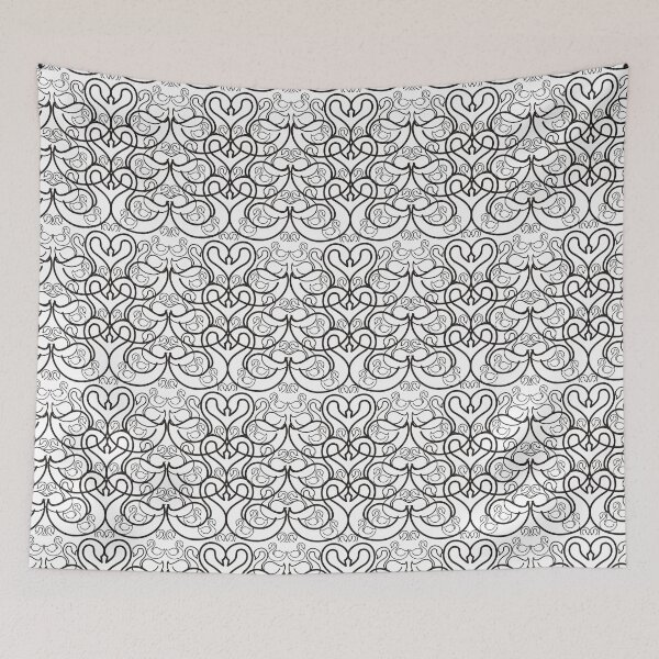 Item preview, Swan's love staying together designed and sold by CATSandHATS.