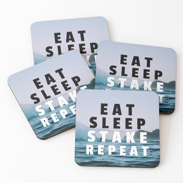 Item preview, Eat, sleep, stake, repeat designed and sold by guaka-molly.
